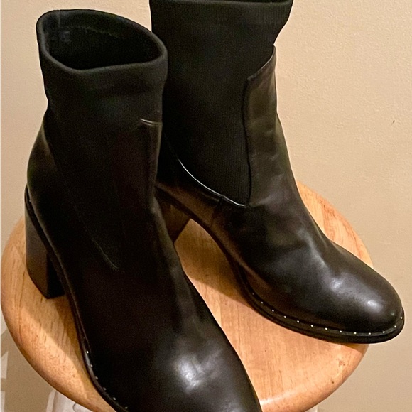 ASOS Black Studded Boots - Picture 4 of 10